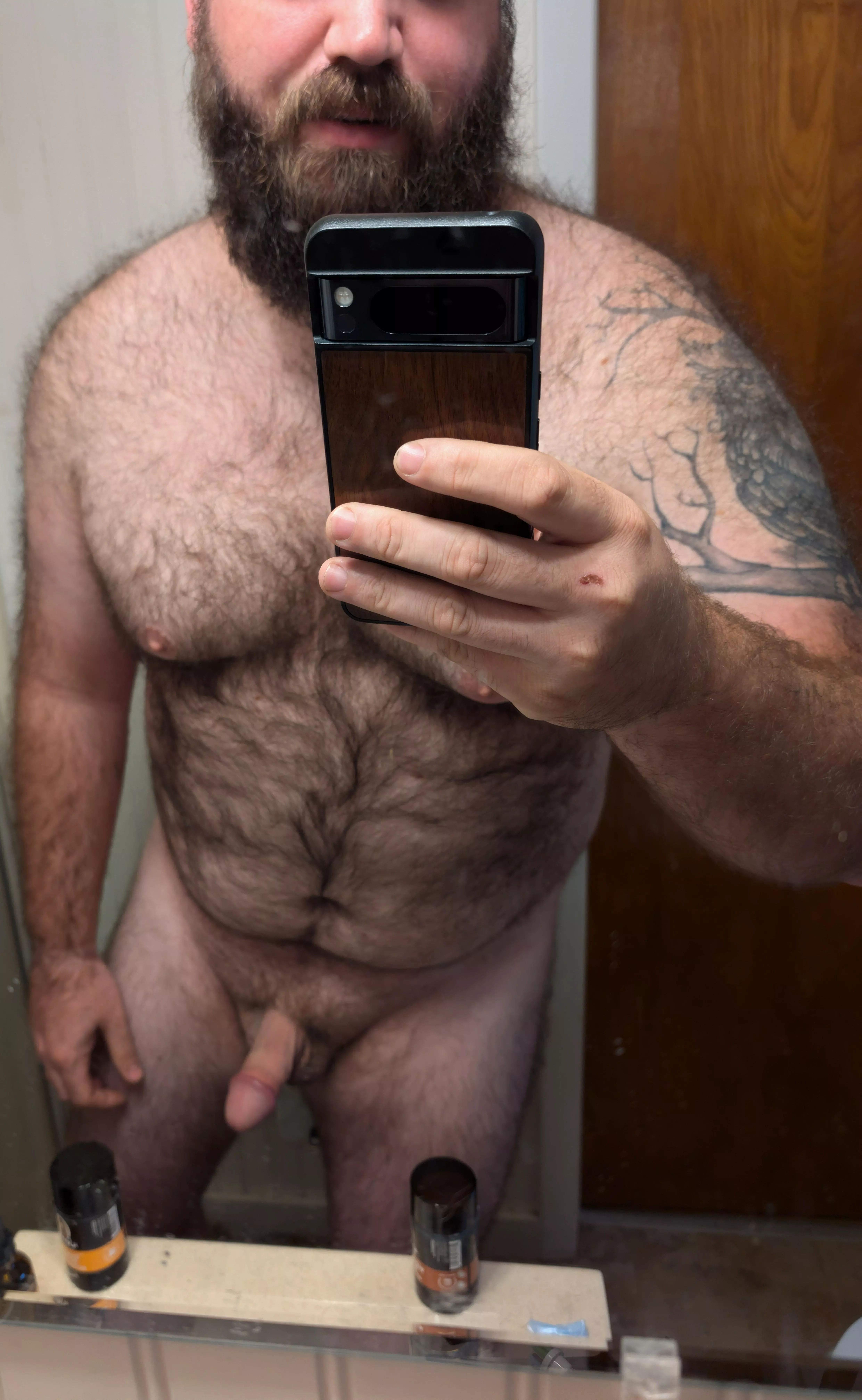 It may not be Sunday... But you can still spend some time on your knees in worship. 😏😈 posted by BeardedAnonnn