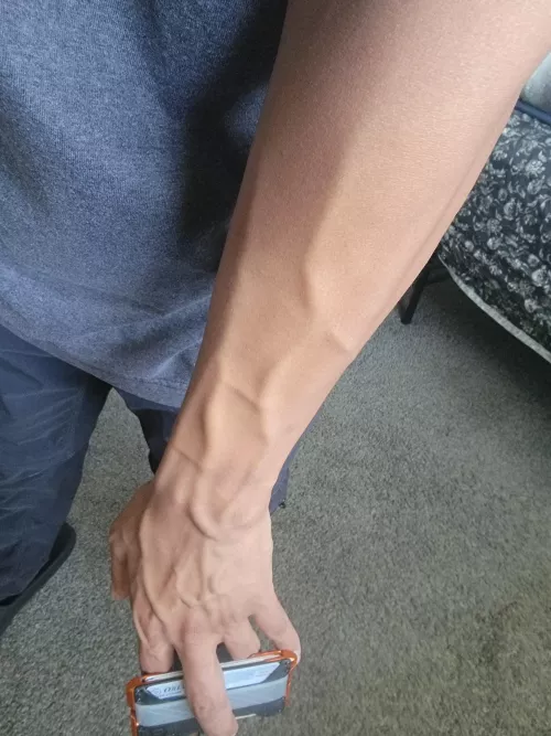 Kinda want someone to trace my viens with their soft fingers... by Human_Researcher3