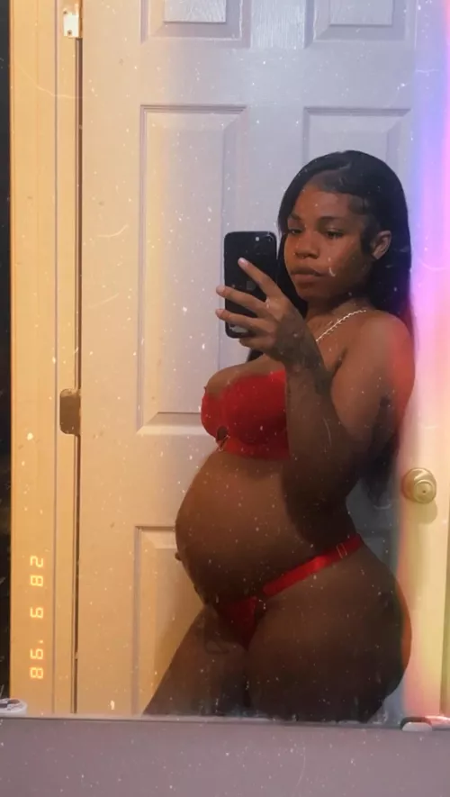 Pretty and pregnant cum and spoil me😘 by UrFavMeel