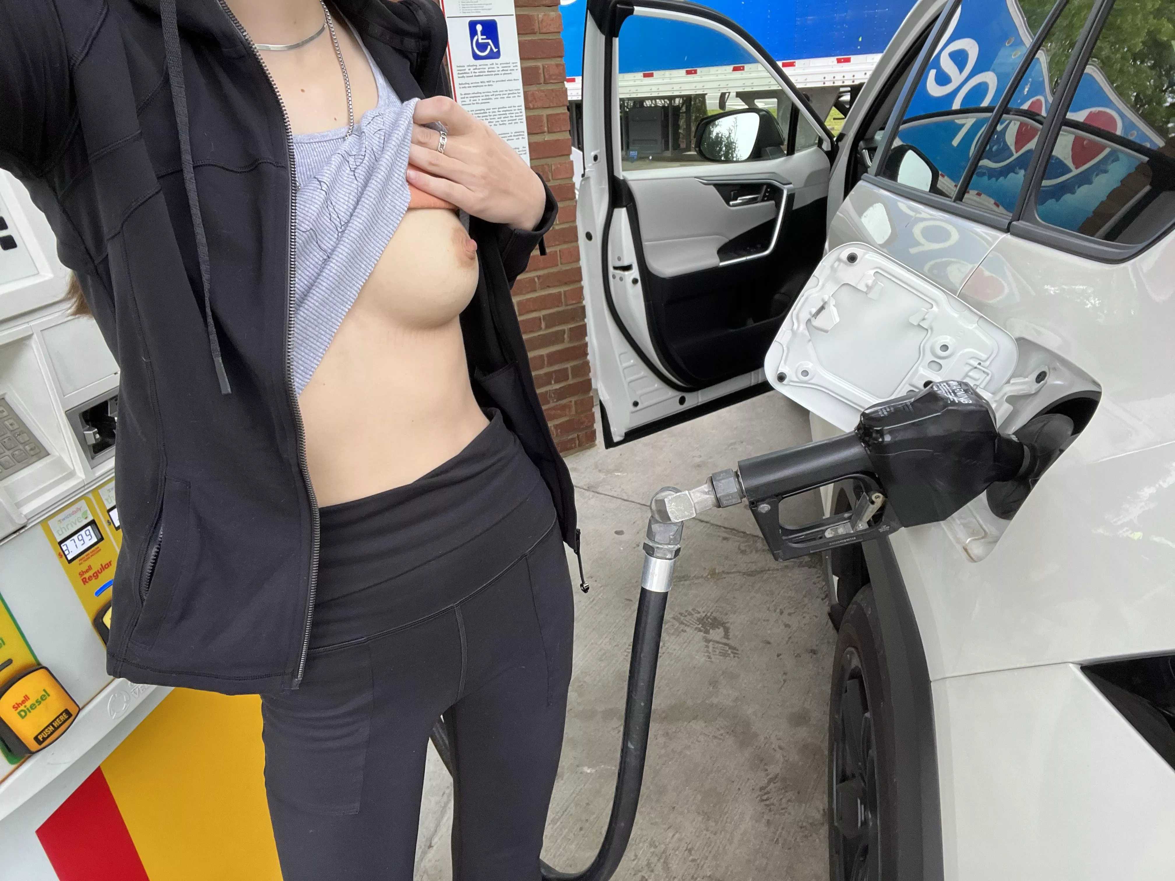 Pump your cock while I pump gas posted by Hot_Quote_2162