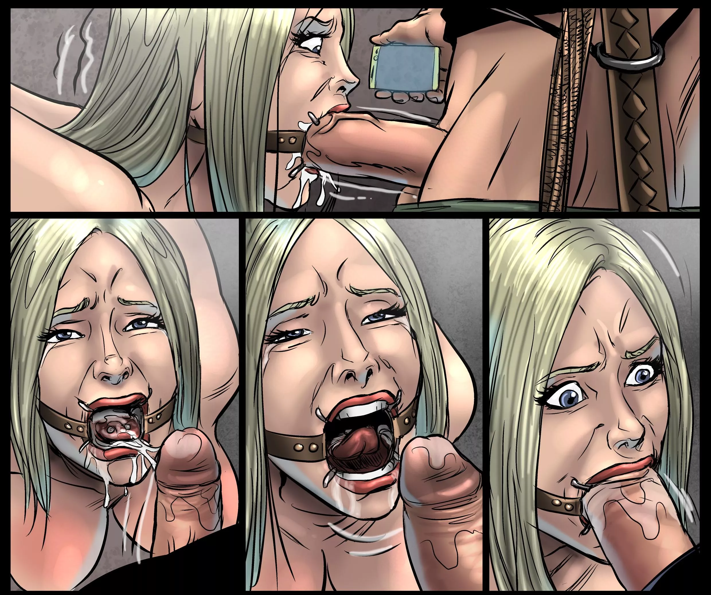 She can take it all (anyway she doesn't have too much option) posted by Guidobarsi