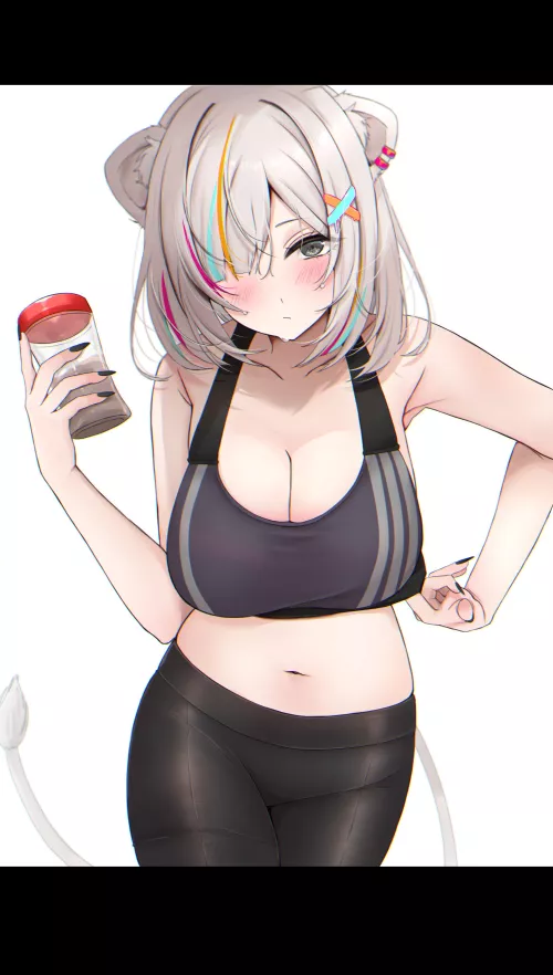 Shishiro Botan [Hololve] by CheetahSperm18