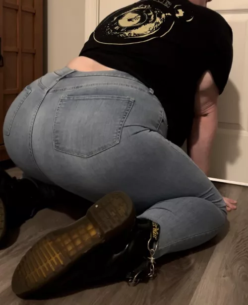 these jeans are a little tight, can you help me take them off? by Visible_Ad_3049