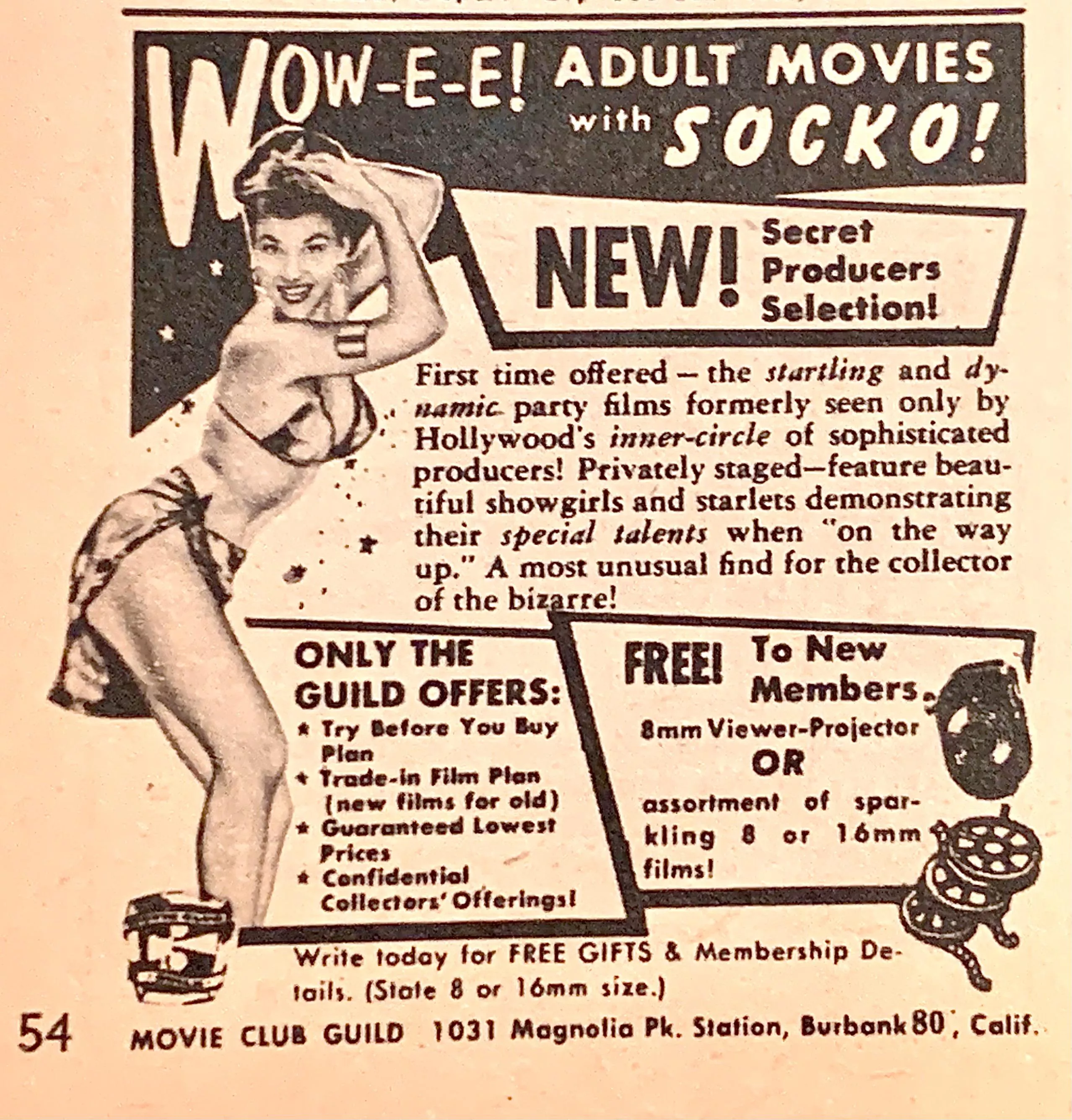 Adult movie ad 1957 posted by ajhart86