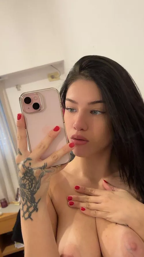 Can you tell I'm craving for someone to tight my boobs while is licking my pussy by dangerCuttye