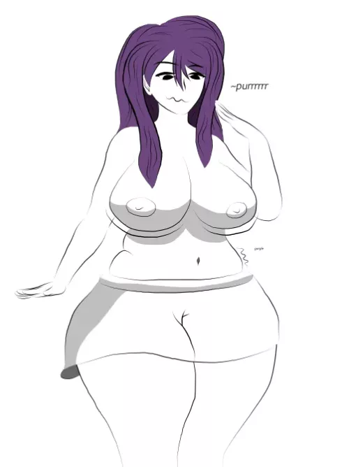 Drew a Yuri. What do you think? by ThatDrako