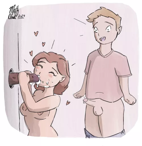 Felt like making something cute : ) by Matty_Cloud