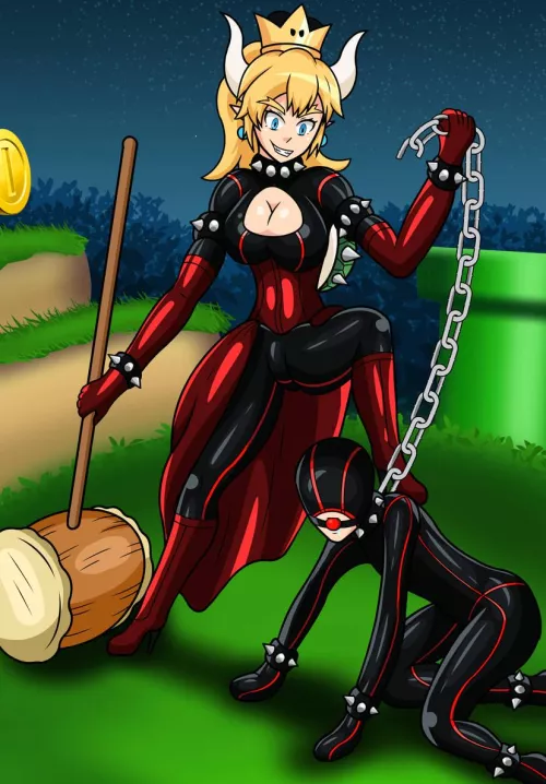 I am sorry but she's in another castle but she won't even care for you my dear~~ by latexballoonkitsune