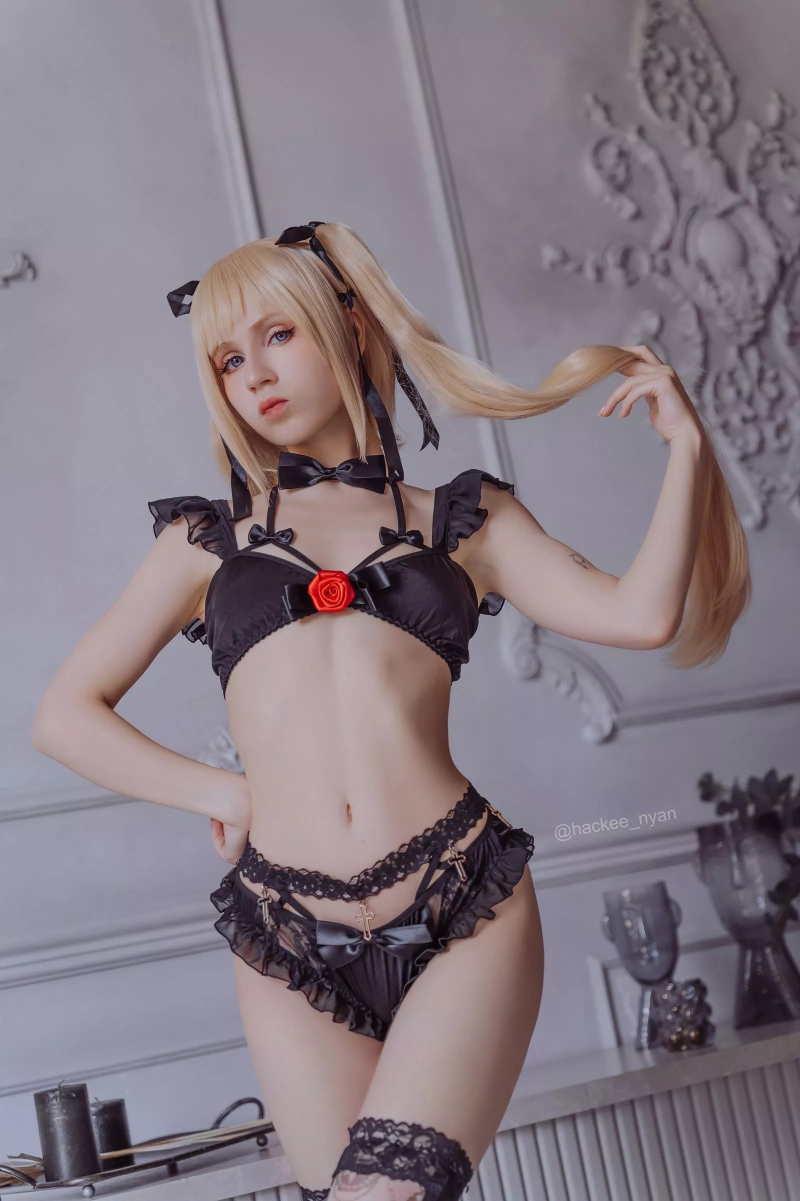 Marie Rose from Dead or Alive cosplay by Hackee posted by Hackee_chan