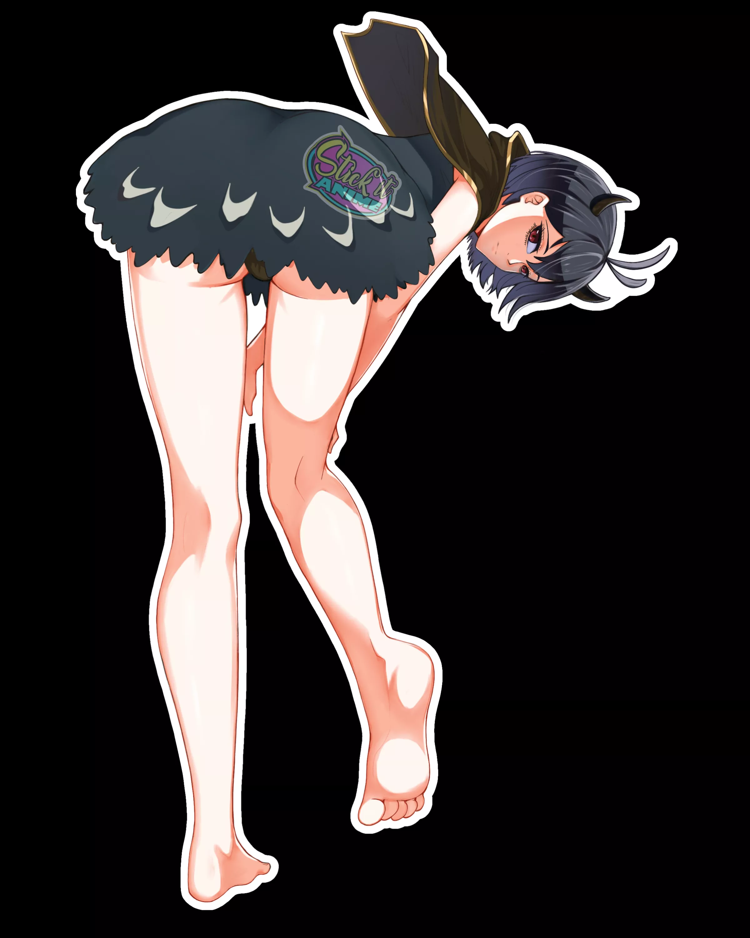 [Nero] feet looking good (Stick it Anime) posted by Stickitanime