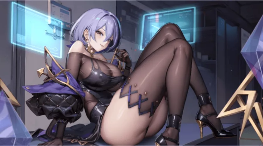 She’s here to seduce you!  by Ok-Background-7311