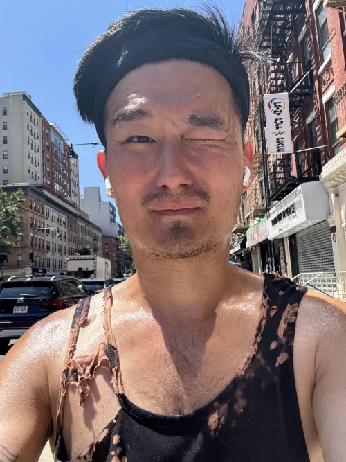 Working out in the summer 🥵 by rossisanasshole