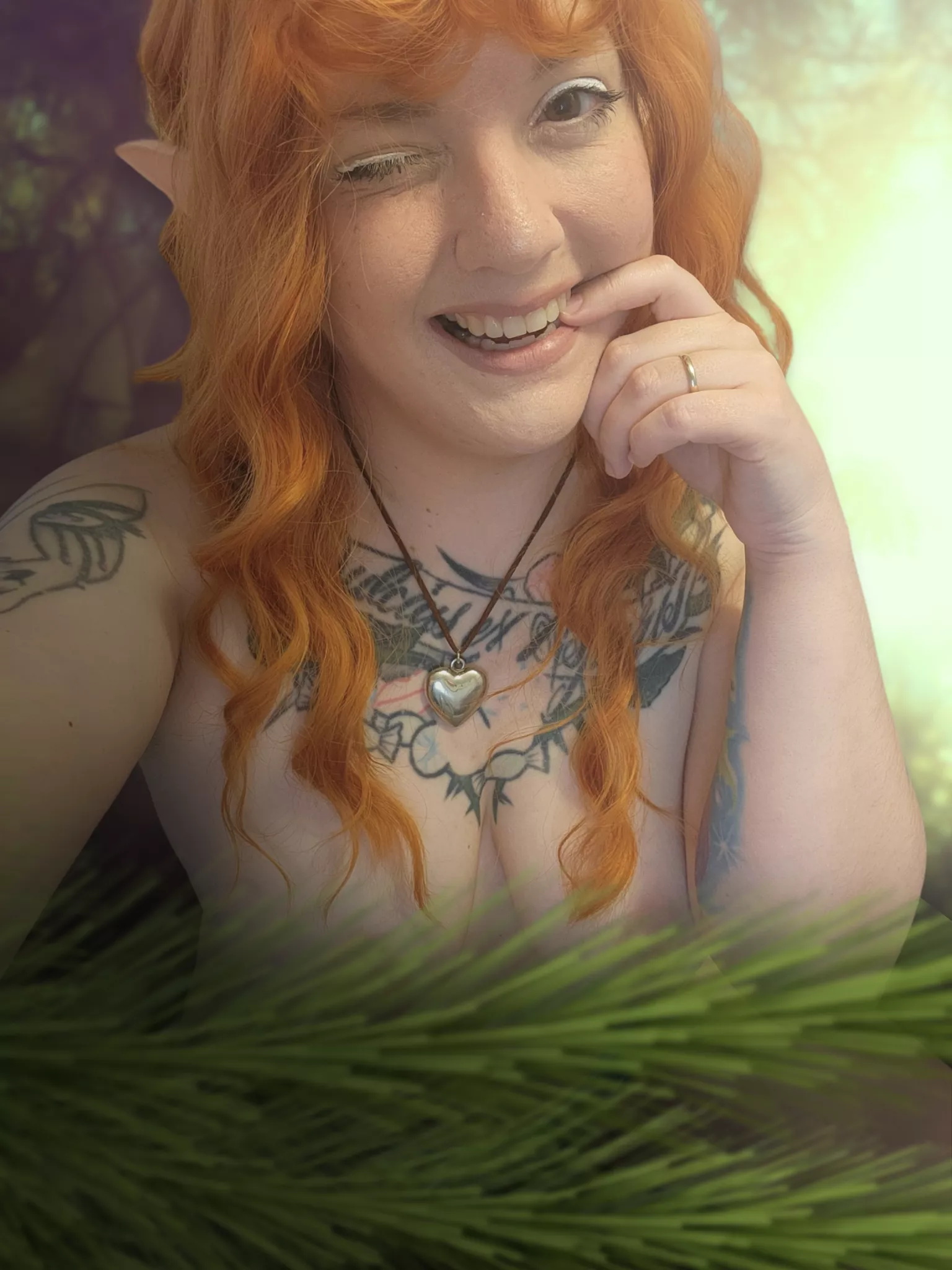 You found this cute lil elf in the forest..... posted by Janieisafreak