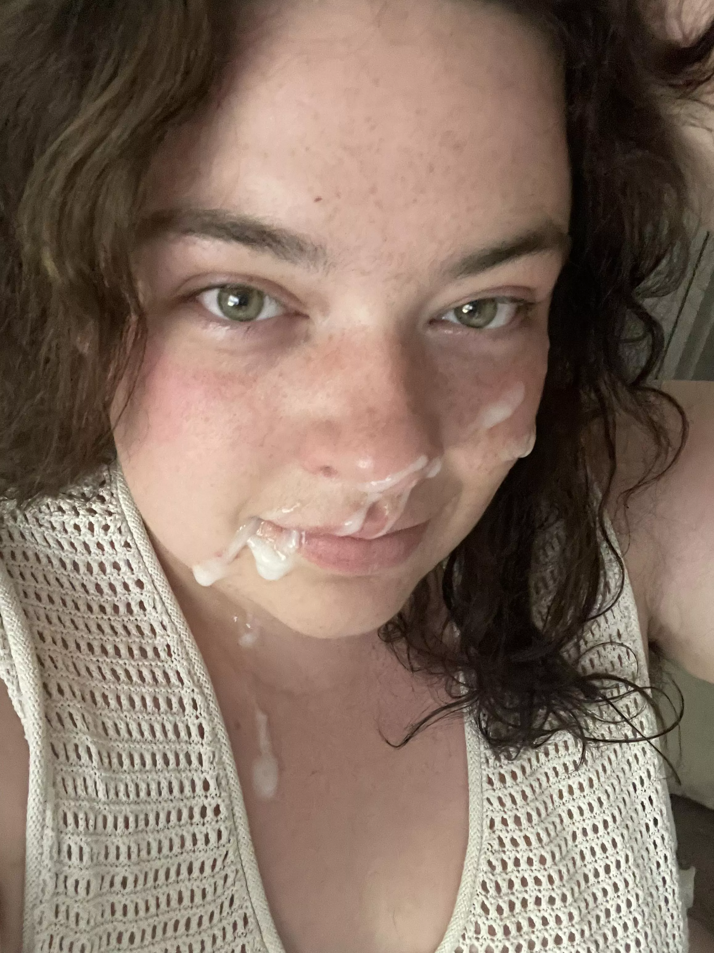 after he fucked my throat :) posted by Longjumping-Push2784