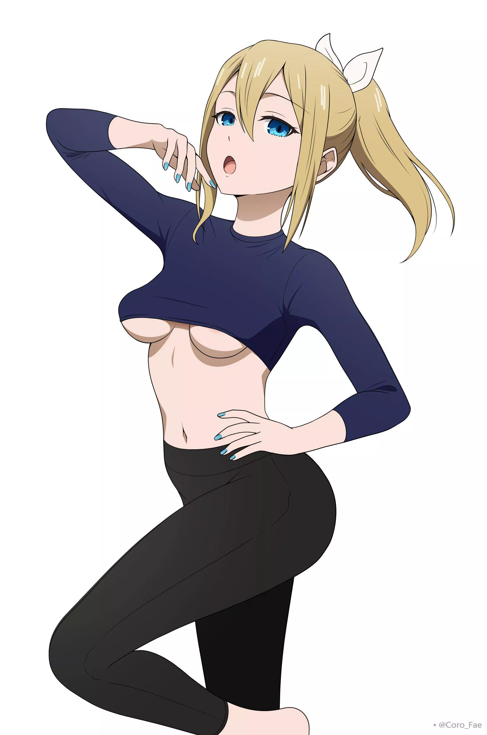 Ai Hayasaka Showing Her Underboob (Kaguya-Sama Love Is War) posted by Csxc