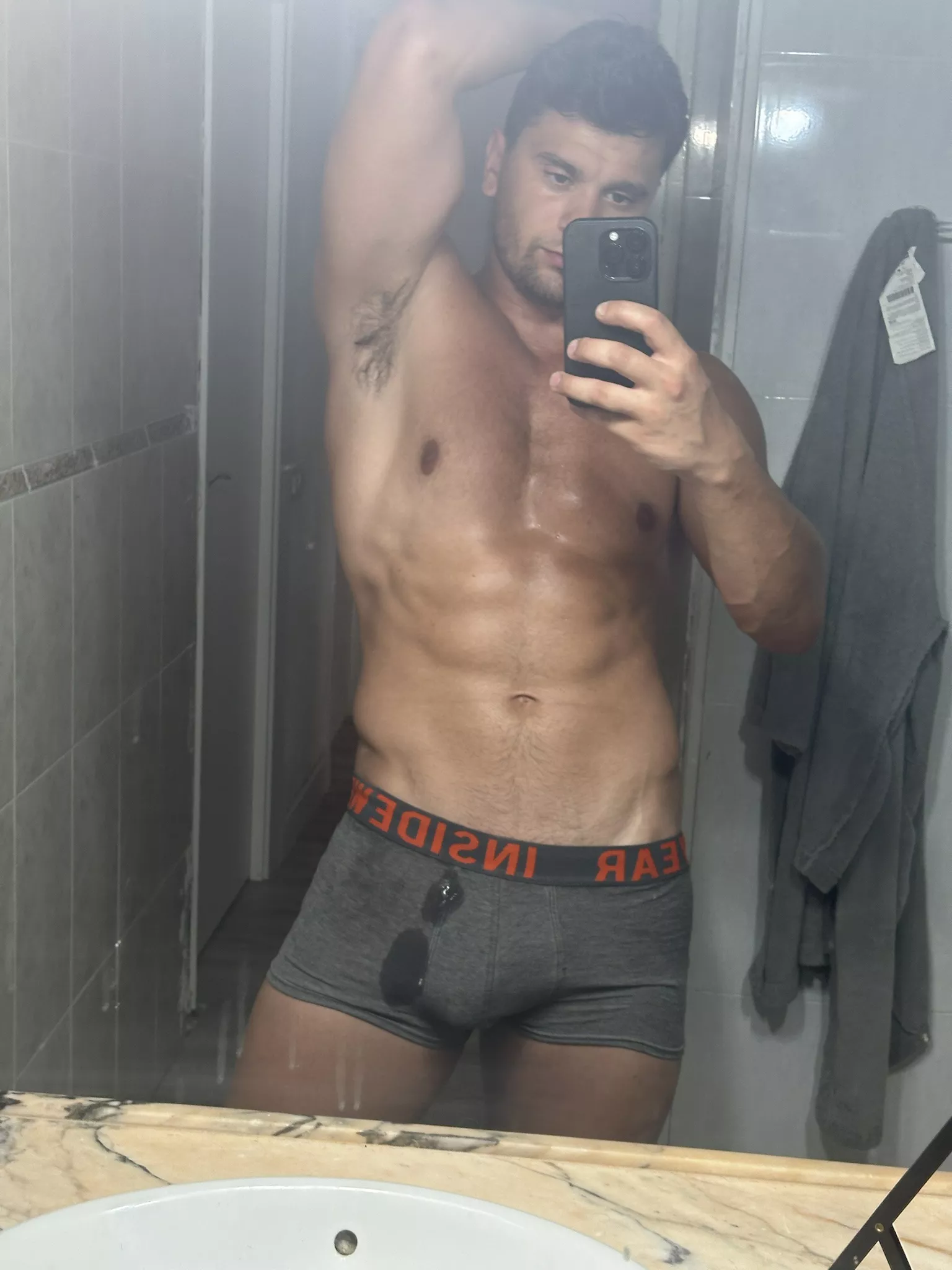 Cum, sweaty and muscular💦🔥❤️ posted by realisiwak