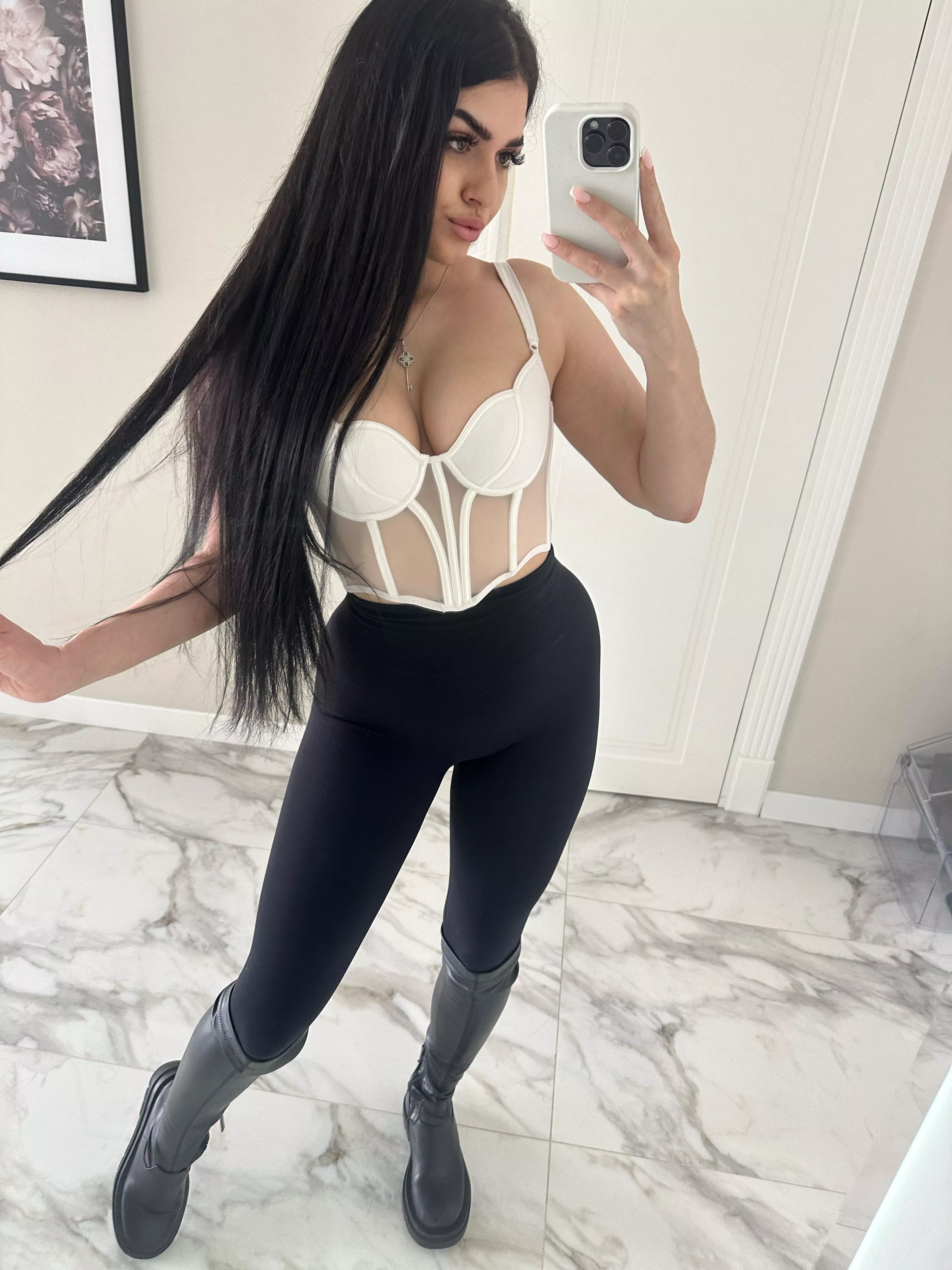 I love it when you look at my cleavage posted by olivia_inspiration