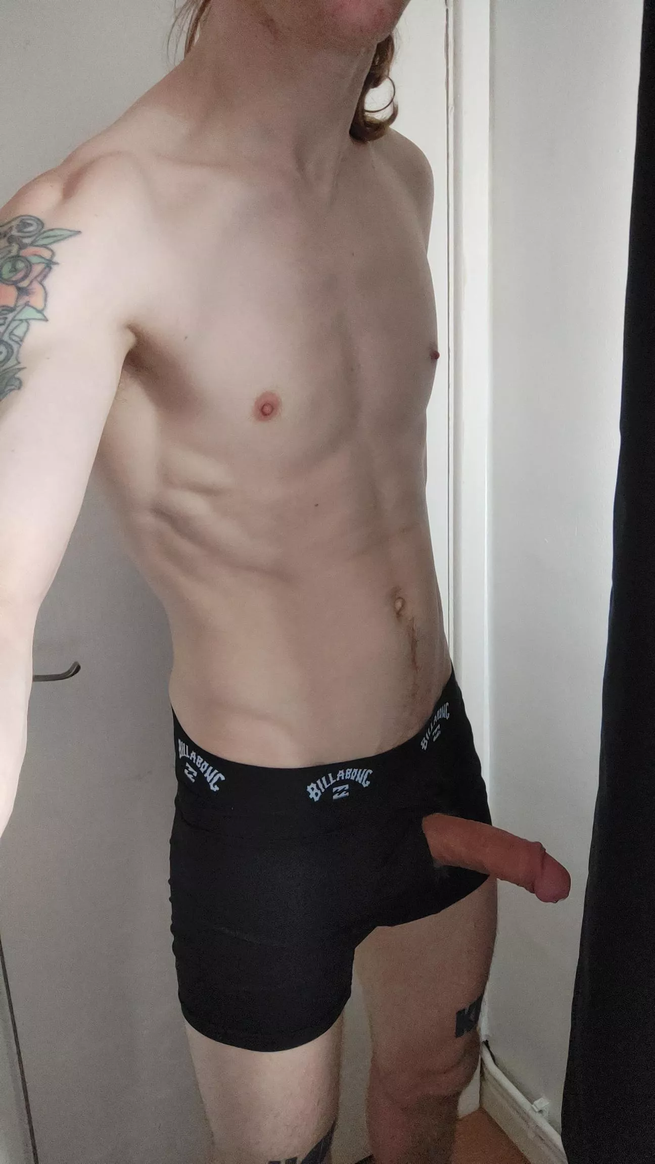 It's way to hot for this (41) year old today. Mind if I walk round the house like this...? posted by Bragg-J