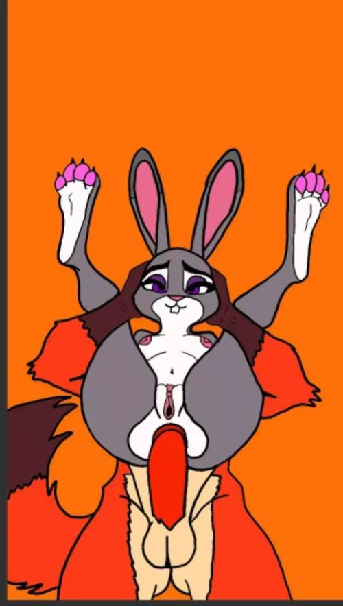 Nick picking up judy by (gachafox) by Gachafoxythepirate