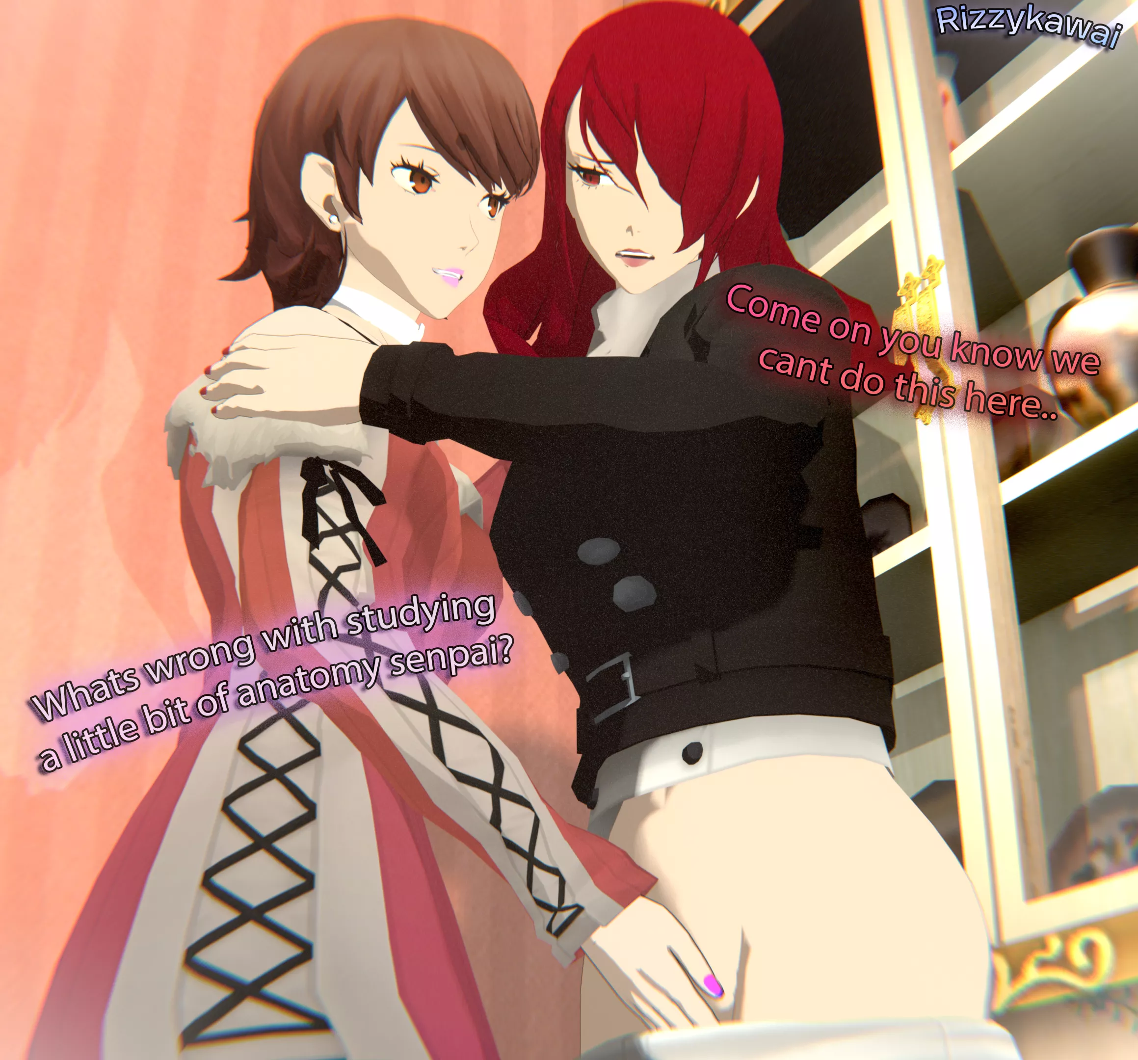 Nothing Wrong With Yukari Studying Some Anatomy, Right? (@Rizzykawai)  posted by Unfair_Throwaway