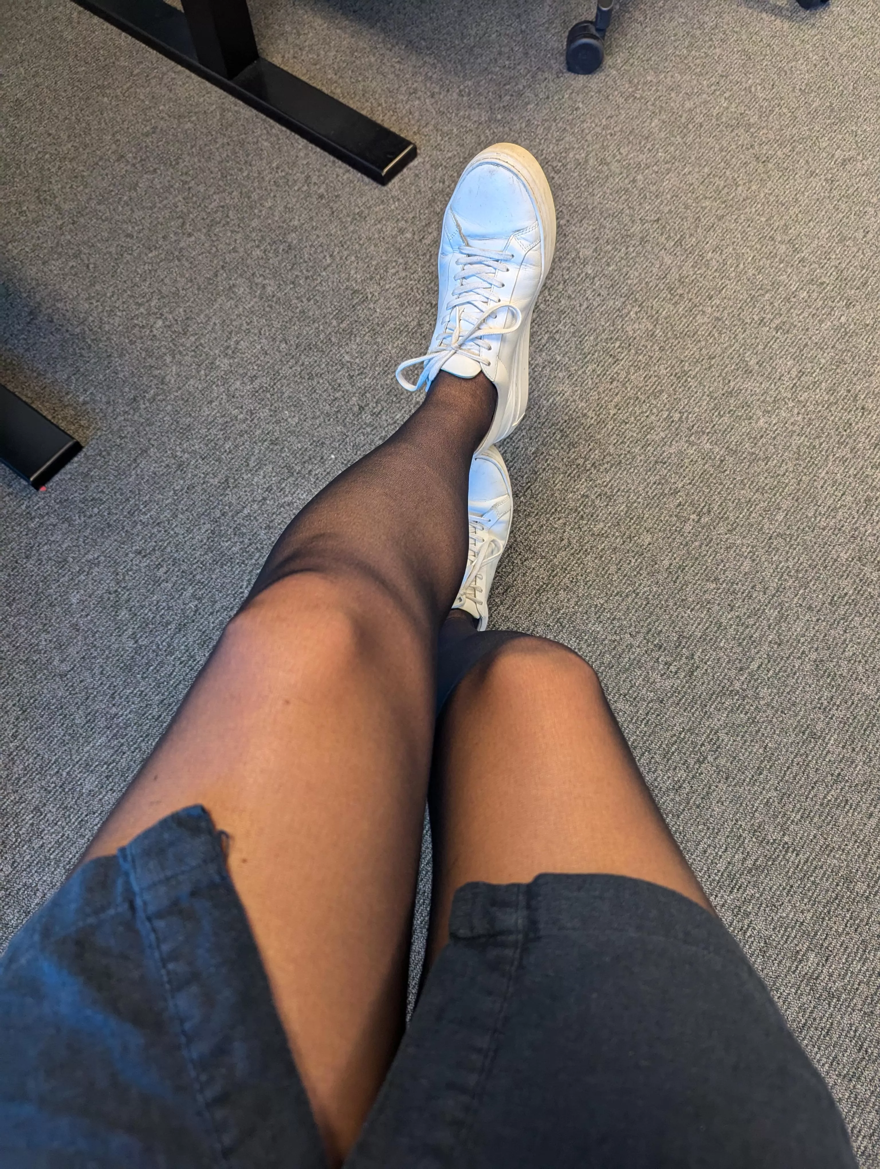 What do you recon my coworkers are thinking when they see me?  posted by SubNerdette