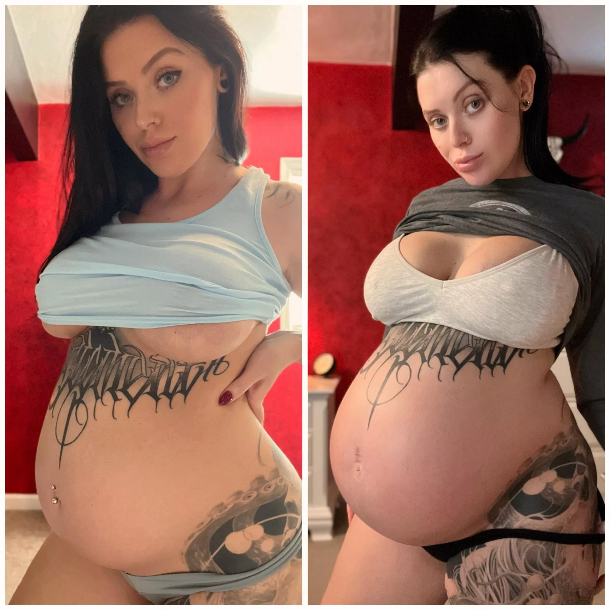 6 months pregnant vs 9 months. Could you handle either? posted by raginpigletxx
