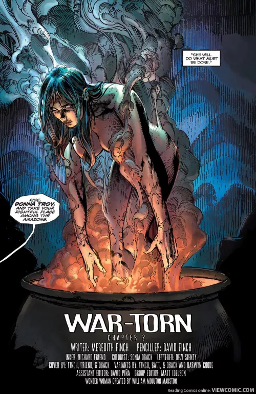 Donna Troy rises (naked ofc) [Wonder Woman #37 (2011)] by Confident-Lion-1548