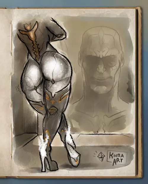 [Ember] A look inside Entrati's Grimoire... (KhraArt, me!) by KhraArt