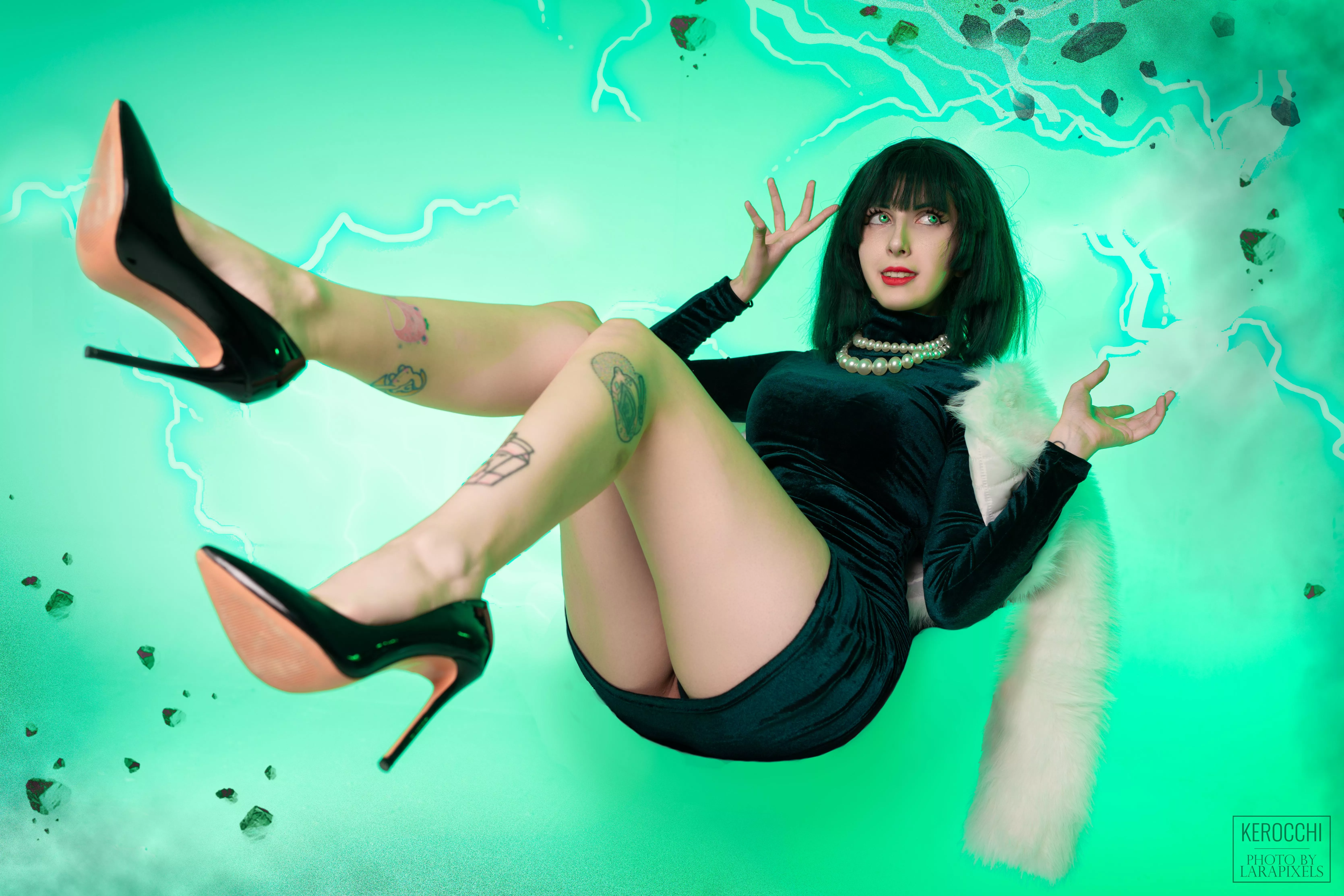 Fubuki aka Blizzard of hell from One Punch Man by Kerocchi! posted by kerocchi