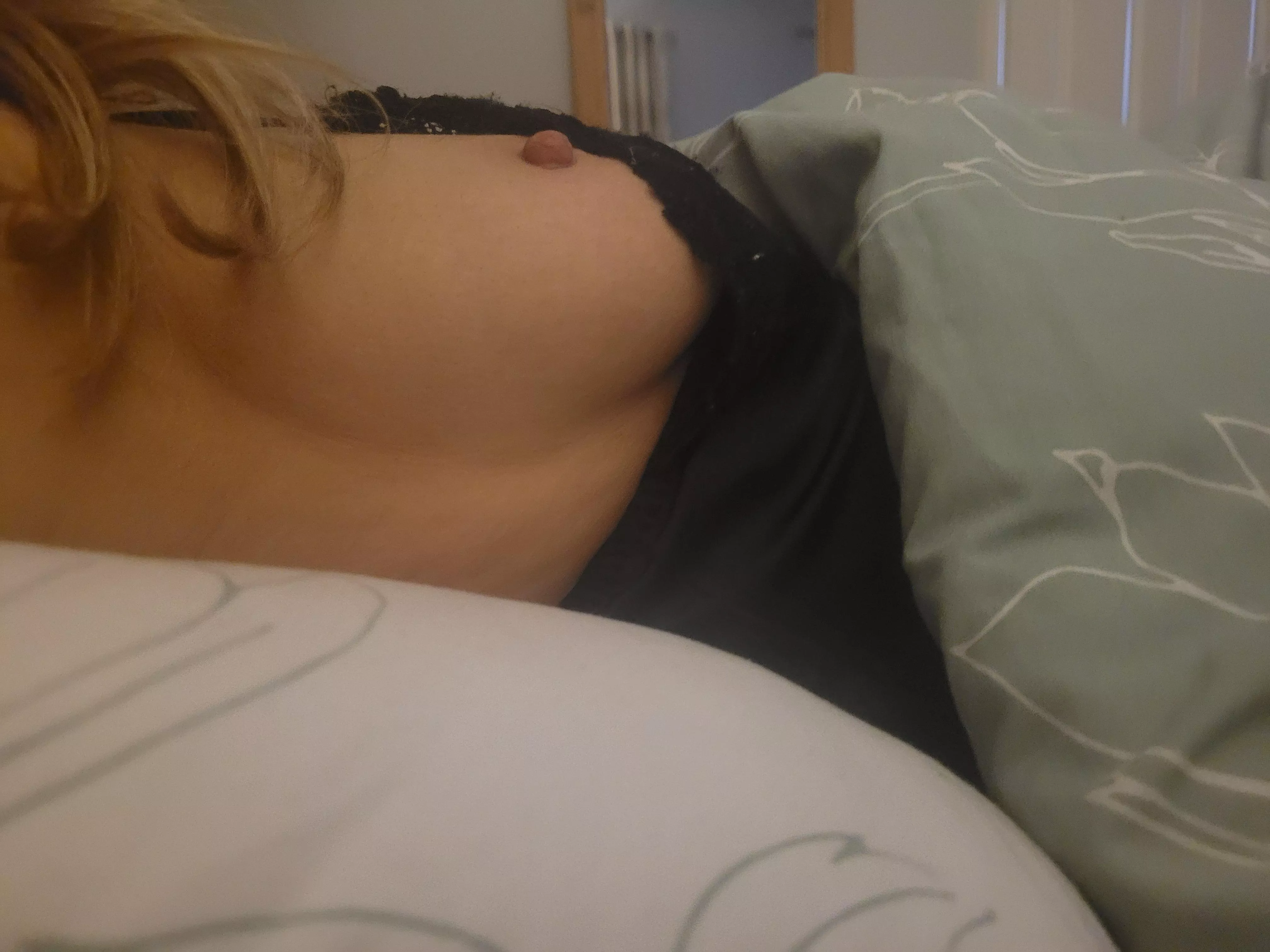 He caught me mid-stretch posted by blonde_wife83