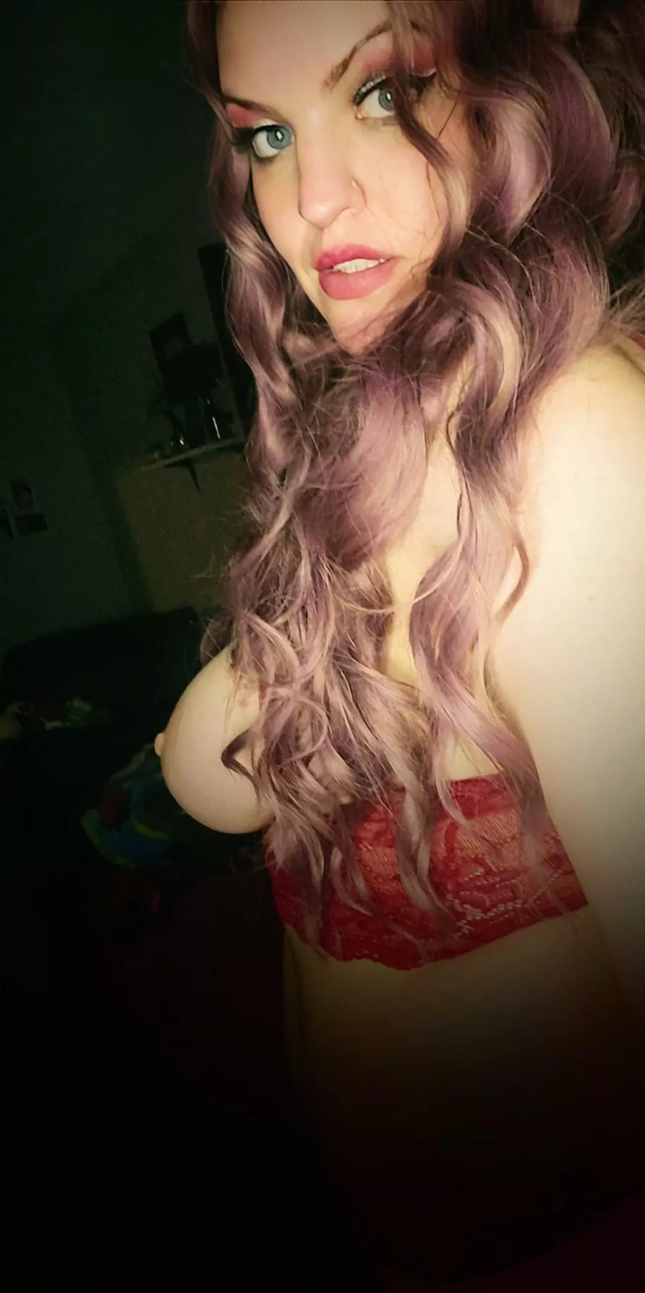 In three words, what would you do to me if you walked in and saw me like this? posted by Upstairs-Parking-210