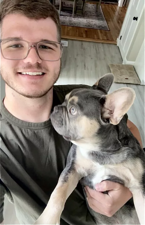 Just a man and his pup.  by _SBert