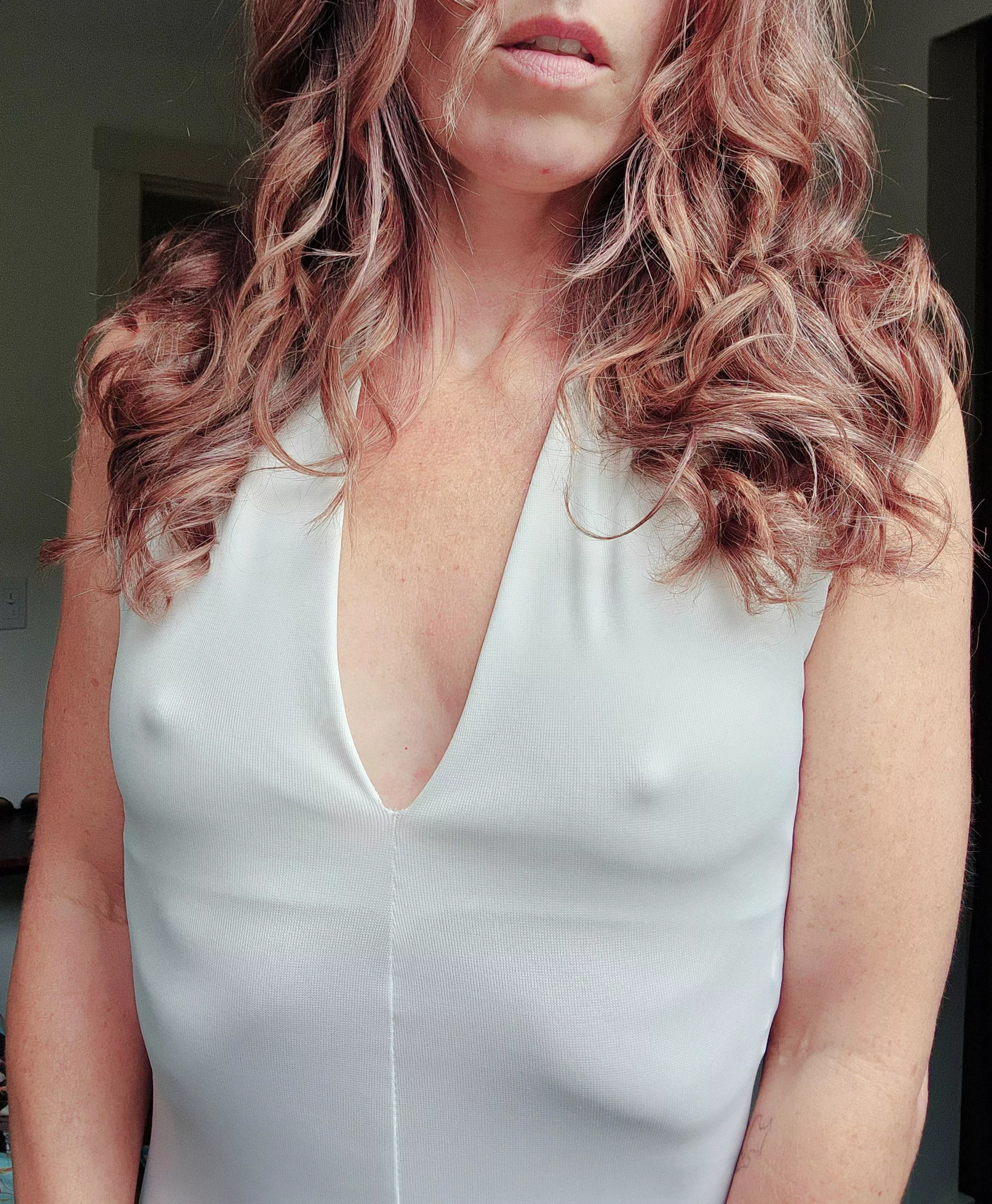 The built in shelf bra on this top can't hold anything back!  posted by Mary__Sweet