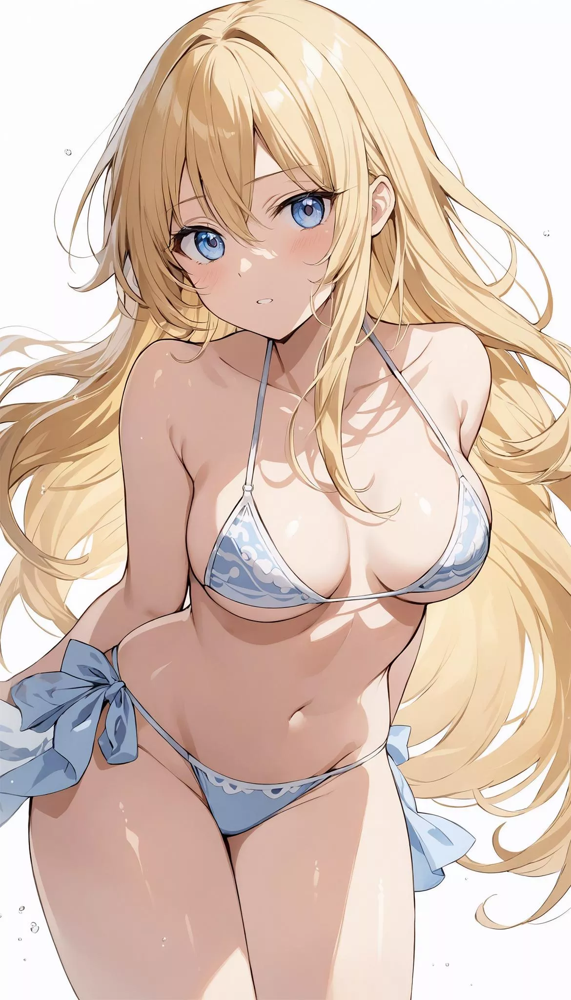 White/Blue Bikini  posted by CheetahSperm18