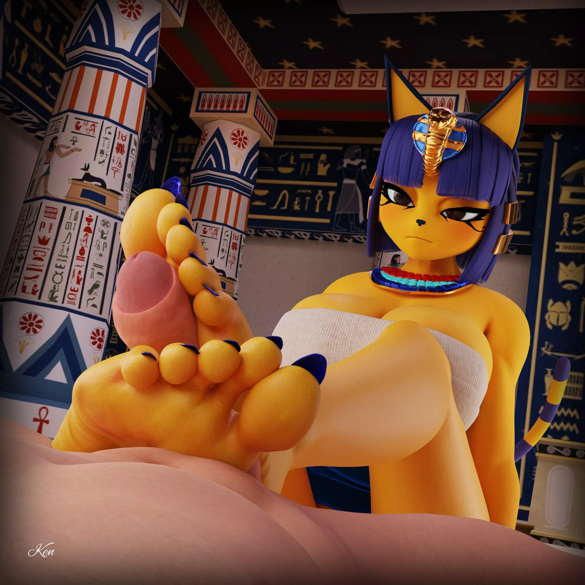 Ankha [Animal Crossing] (Kenaga)  posted by Kyoto709
