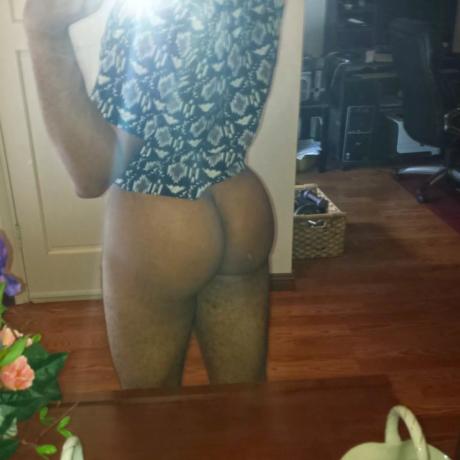 do you like a hairy bubble booty? posted by dashbruiser