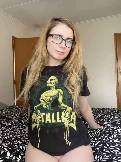 It’s no Megadeth shirt but it’ll do  by IsabelleV97