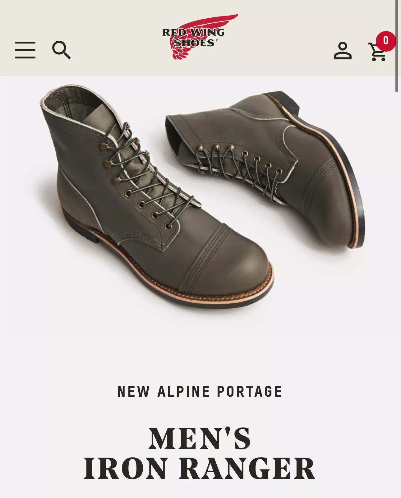 New Iron Ranger - 8078 Alpine Portage posted by ChrisoftheW