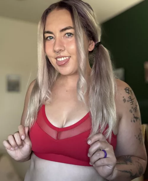 Playful pigtails  by Otterlieadorable