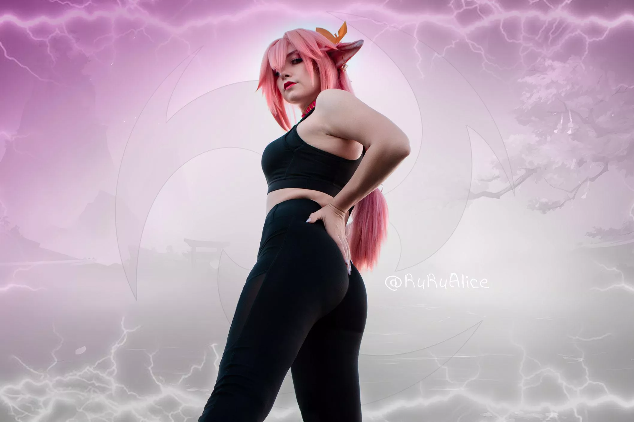 Sport Yae Miko [Genshin impact] (RuRuAlice) posted by RuRuAlice