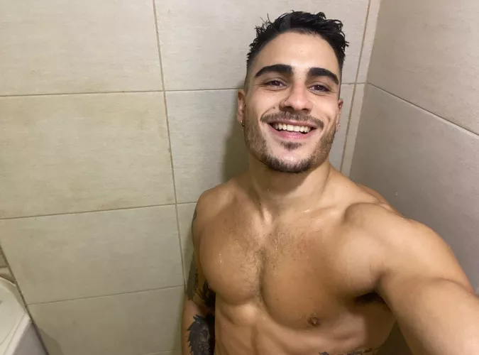 Who wants to soap up this tight, wet body? by OlieTheKing