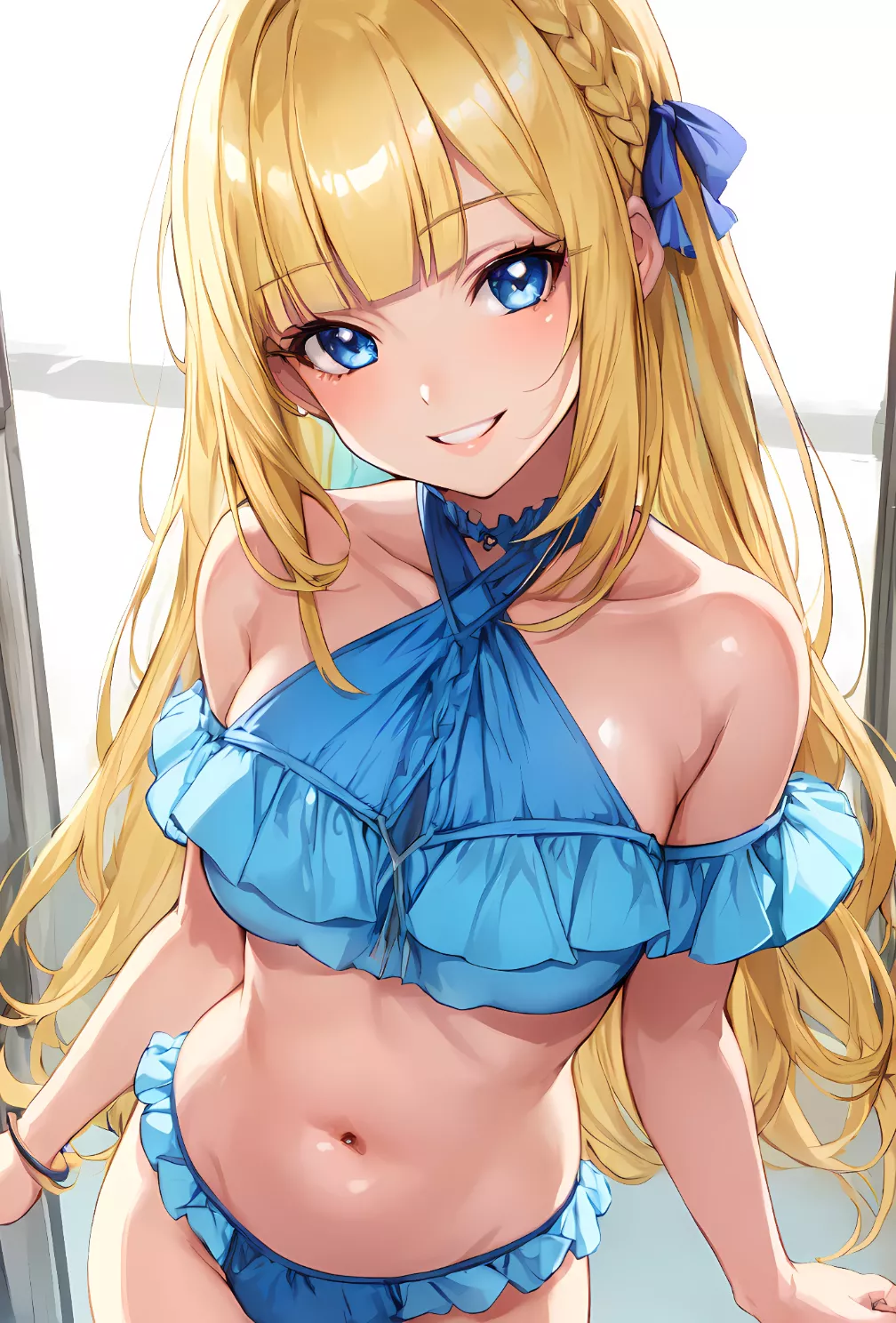 Blue Swimsuit  posted by CheetahSperm18