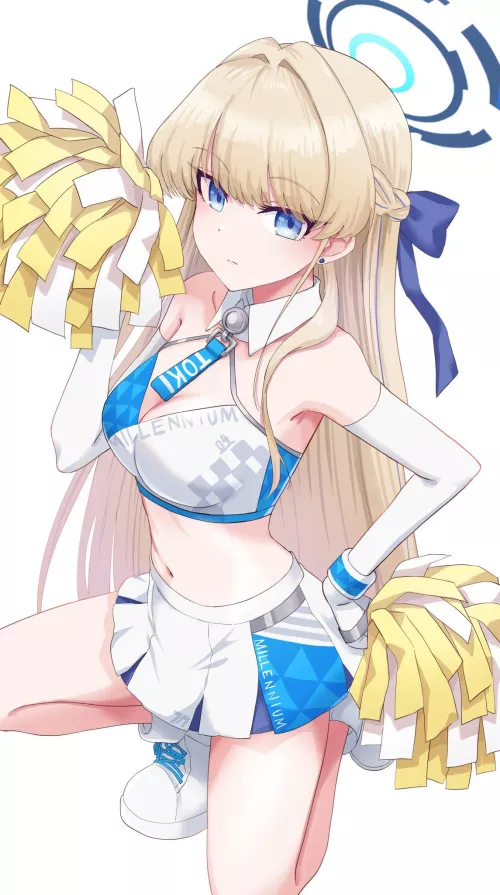 Cheerleader Toki [Blue Archive] by CheetahSperm18