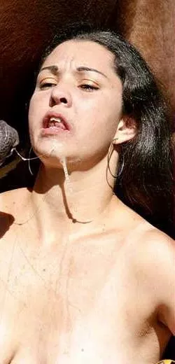 Cum dribbling from mouth  posted by Object_156A