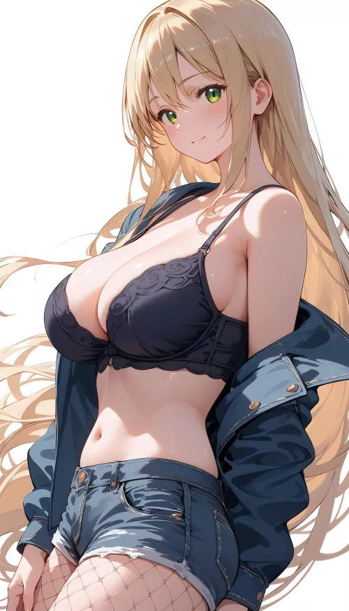 Denim Outfit  by CheetahSperm18