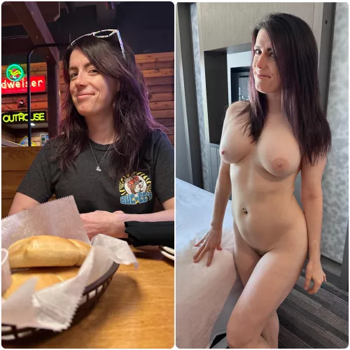 Fun fact: if you take me to a steakhouse, this is what happens when we get home 😏 by bustyciara