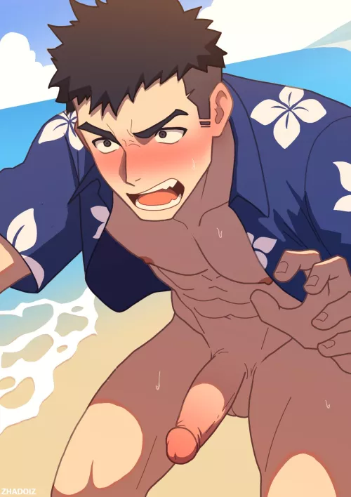 Give me back my swim trunks (By swx147852)  by ElektraFrost