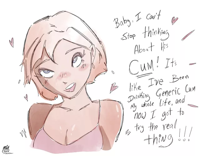 Here’s a sketch I made for y’all. I post all my sketches on my 100% free website cuckart.com, I post new sketches throughout each month and always delete the previous month. See them before their gone. by Matty_Cloud