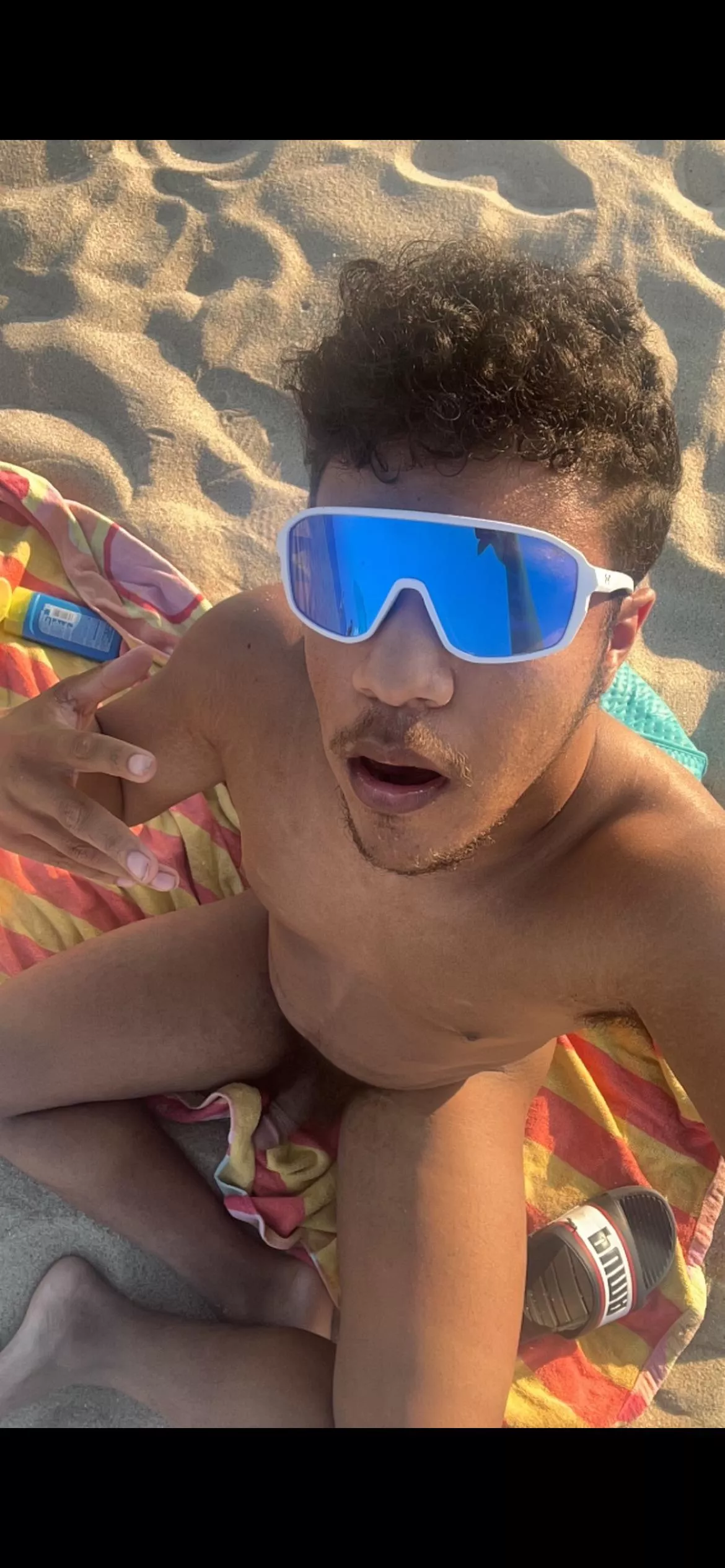 I love the nude beach!!! posted by RutabagaCool7150