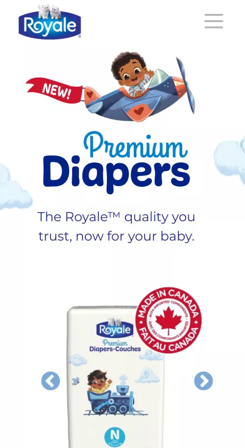 New diapers in Canada  by f1isthe